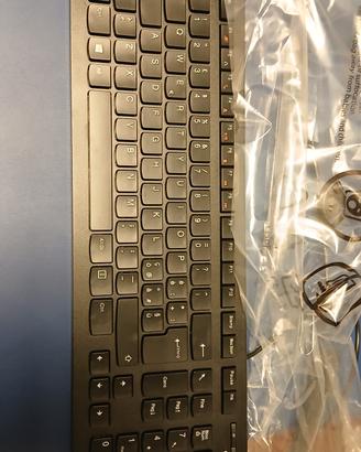 LENOVO TASTIERA COMPUTER CON MOUSE 