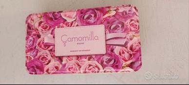 Scatola Latta Organizer Camomilla