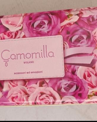 Scatola Latta Organizer Camomilla