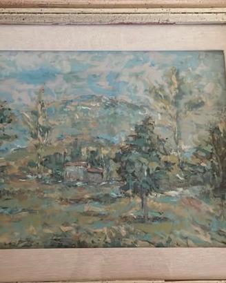 Quadro Elvio Deganutti originale firmato 1979