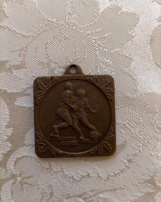 Medaglia vintage di torneo di calcio