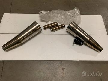 Scarico Zard Big Slip-on per Moto Guzzi V9 Bobber