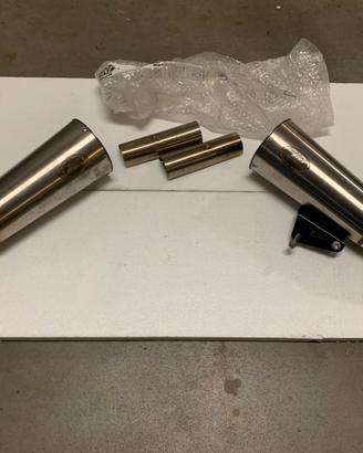 Scarico Zard Big Slip-on per Moto Guzzi V9 Bobber