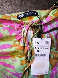 Gonna lunga ZARA tropicale - Taglia XS
