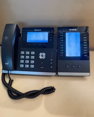 SISTEMA TELEFONICO IP AZIENDALE YEASTAR + YEALINK