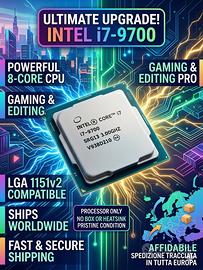 Intel Core i7-9700 (8 Core, 4.70GHz Turbo)