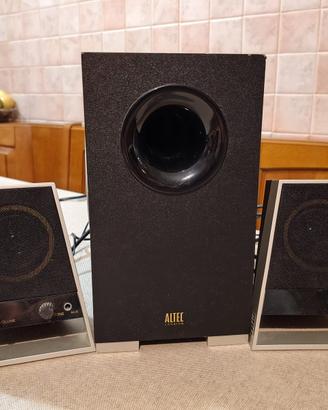 Casse con subwoofer altec