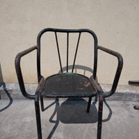 Sedia in ferro vintage