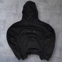 Felpa cappuccio Pull&Bear Uomo M Nera Basic 🖤