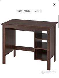 scrivania Ikea "brusali" marrone