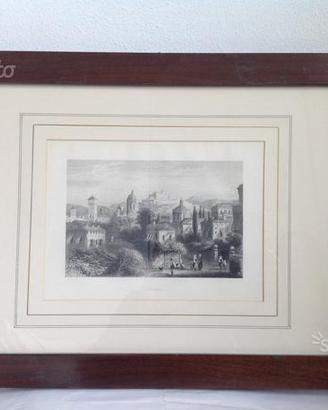 1859 Stampa certificata CittàDi BRESCIA di J.Sands