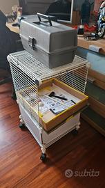 gabbia per canarini uccelli