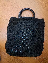 Borsa handmade nera 