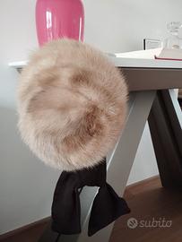 Cappello in pelliccia di visone