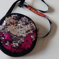 Borsa tracolla glitter bambina