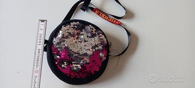 Borsa tracolla glitter bambina