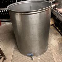 Botte vino acciaio inox