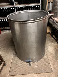 Botte vino acciaio inox