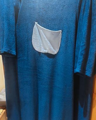 Coperta con Maniche e Tasca "Kanguru" - Blu Notte