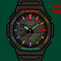 Casio G-SHOCK "Rainbow" -  Personalizzato!!!