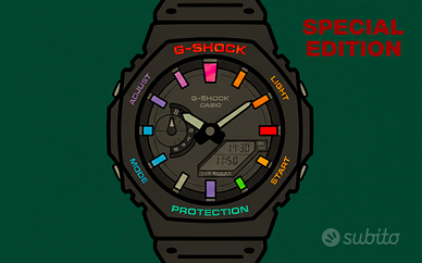 Casio G-SHOCK "Rainbow" -  Personalizzato!!!