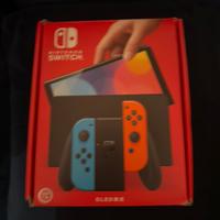 Nintendo Switch oled + joy-con grigi + microsd 256