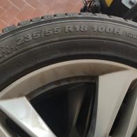 Cerchi lega 18" con gomme invernali per Audi Q3 de