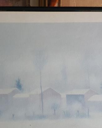 Paesaggio invernale di Antonio Gatto 1991