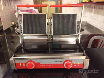 GRILL ELETTRICO PROFESSIONALE BERTO'S 220v USATO