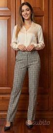 Pantaloni Liu Jo Principe di Galles Perle IT 40