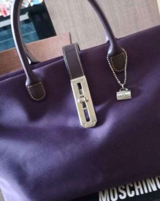Borsa con inserti Vera pelle La Bagagerie 