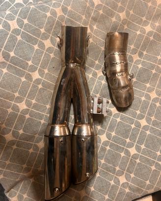 Scarico artigianale moto