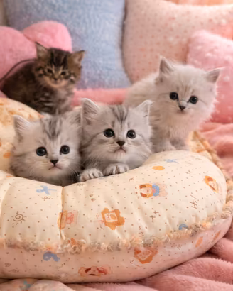 Gattini siberiani stupendi