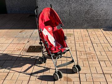 Passeggino McLaren rosso per bimbi o bimbe