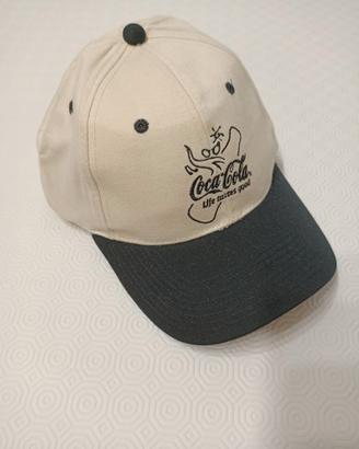 Cappellino Coca Cola Nuovo colore Beige/Nero