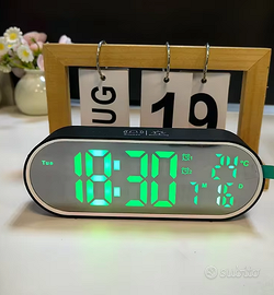 Orologio Digitale LED con Specchio
