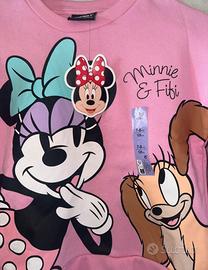 Felpa minnie originale Disney bambina
