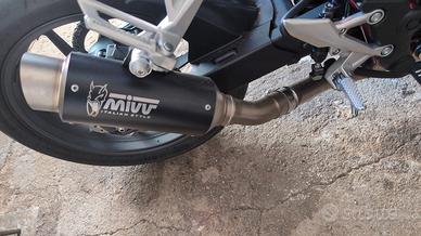 scarico omologato con db killer mivv Honda Hornet