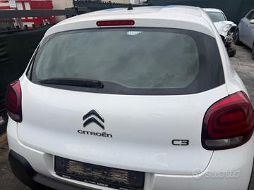 baule portellone posteriore citroen c3 anno 2020