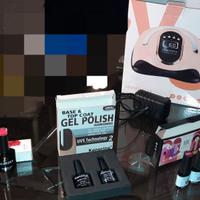 Lampada Unghie UV LED + Kit Completo Smalti Semip.