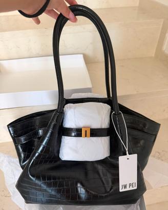 JW PEI Hana Borsa Media a Tracolla - Crocco Nero