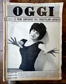 Mina Walter Chiari Rivista OGGI 1961 N. 43
