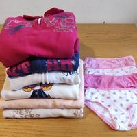 Lotto bambina 4-6 anni