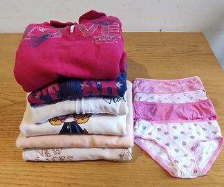 Lotto bambina 4-6 anni