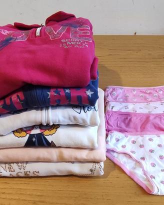 Lotto bambina 4-6 anni