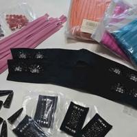 Accessori merceria, cerniere, bottoni, trenette...