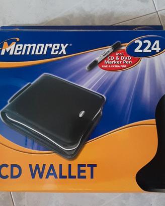 Borsa Porta dischi CD / DVD 224 Memorex
