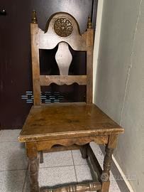 Sedie antiquatiato