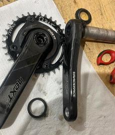 Pedivella race face power meter