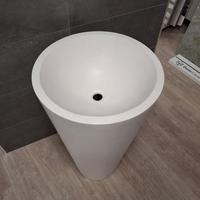 LAVABO MONOLITE A TERRA PANNA